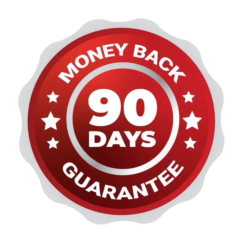 Gluco Armor Money Back Guarantee Badge